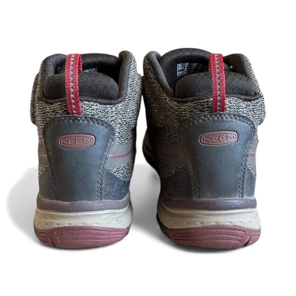 KEEN Terradora Waterproof Hiking Boots Lightweight Trail Shoes Brown Burgundy 9 - Picture 7 of 10